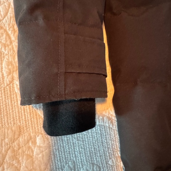 Canada Goose Black Shelburne Parka with Fur Hood Excellent Womens Large - Picture 10 of 16